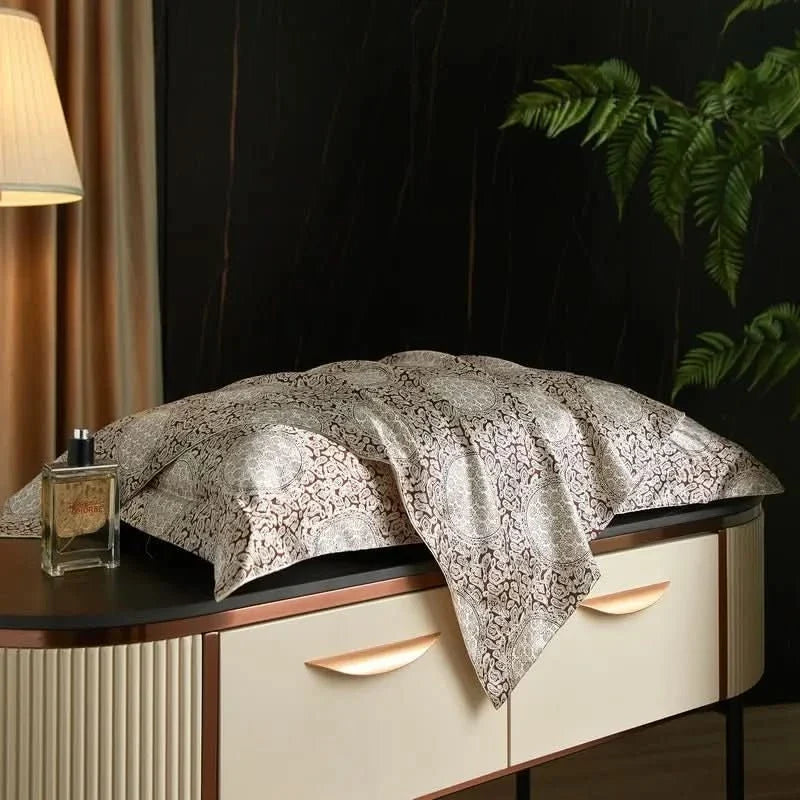 Silk Pillowcases Set of 2, Mulberry Silk Pillowcase with Hidden Zip, Silk Pillow Case 48 x 74 cm for Bed Linen_19