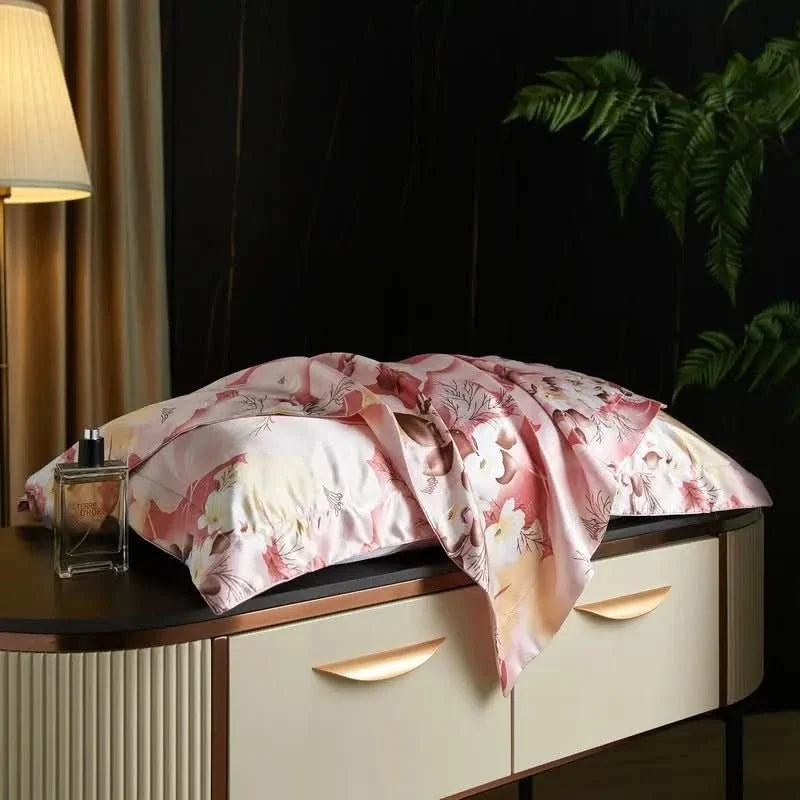 Silk Pillowcases Set of 2, Mulberry Silk Pillowcase with Hidden Zip, Silk Pillow Case 48 x 74 cm for Bed Linen_20