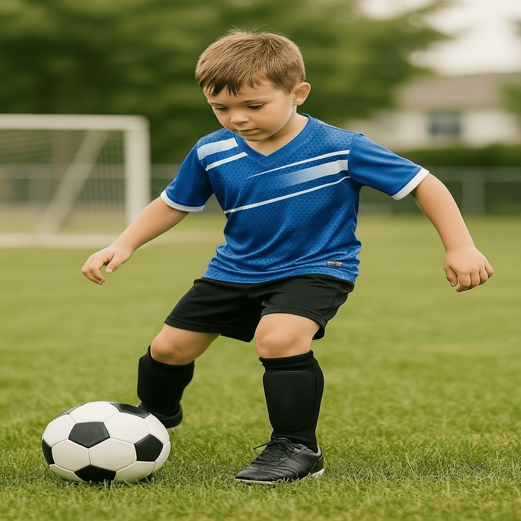 Mini Shin Guards for Kids, Lightweight Shin Guards, Childrens Shin Pads for Football Training and Matches_00