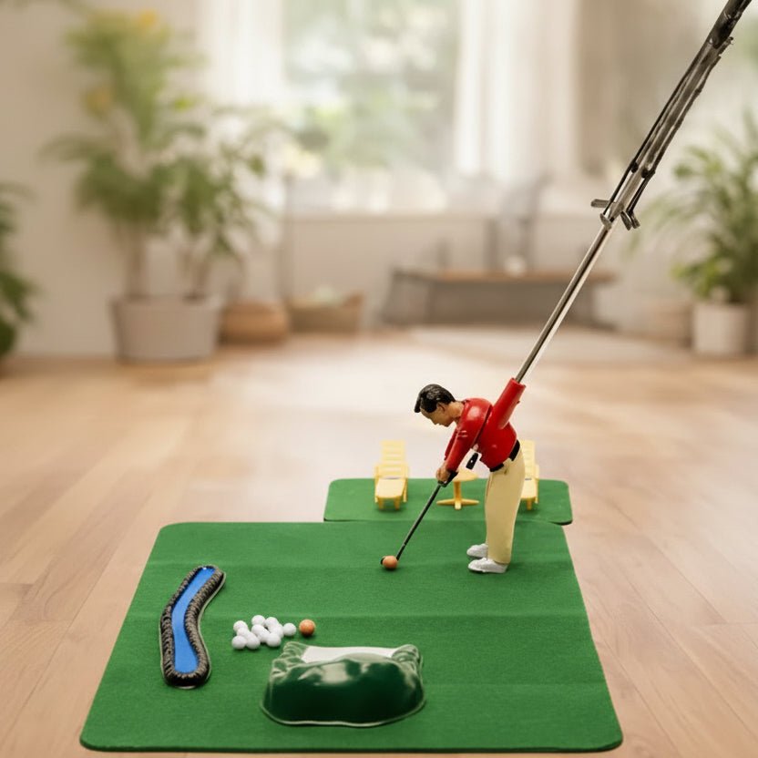 Indoor Mini Golf Set, Indoor Crazy Golf Putting Game for Kids and Adults, Party Games for Family Game Night_00