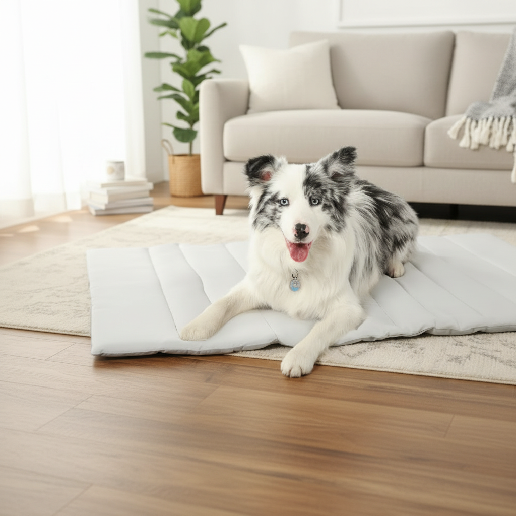 Dog Cooling Mats, Self Cooling Mat for Dogs Without Electricity or Water, Non Slip Pet Cool Mat for Home and Car