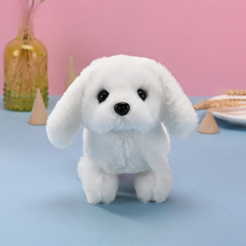 Interactive Plush Robot Puppy Toy with Realistic Movement & Sound | Engaging Companion for Kids 2