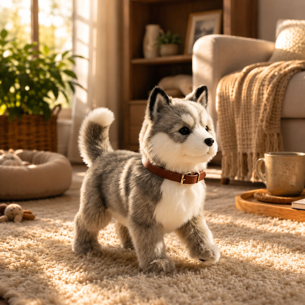 Interactive Robot Dog Toy | Realistic Walking Puppy with Tail Wagging | Engaging Companion for Kids 1