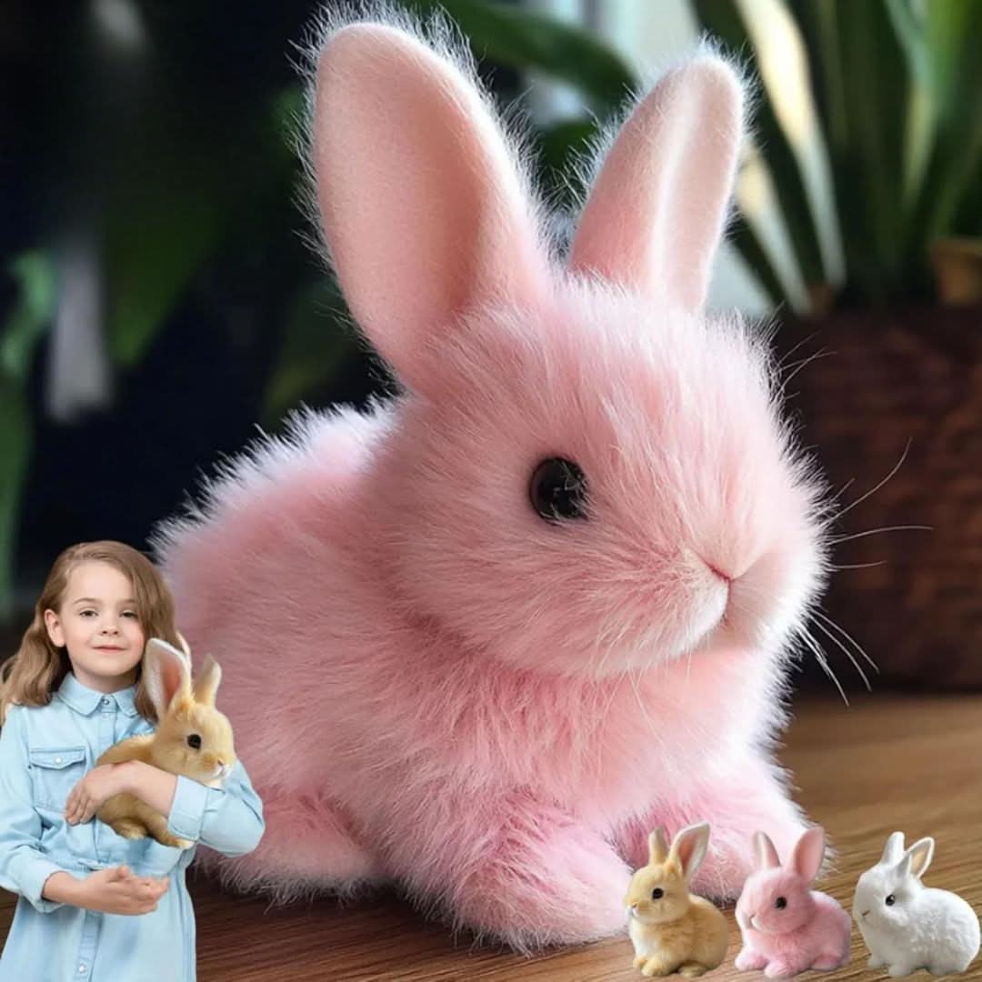 Hopping Rabbit Toy, Interactive Bunny Plush Toy with Sounds, Battery Operated Soft Toy for Children_06