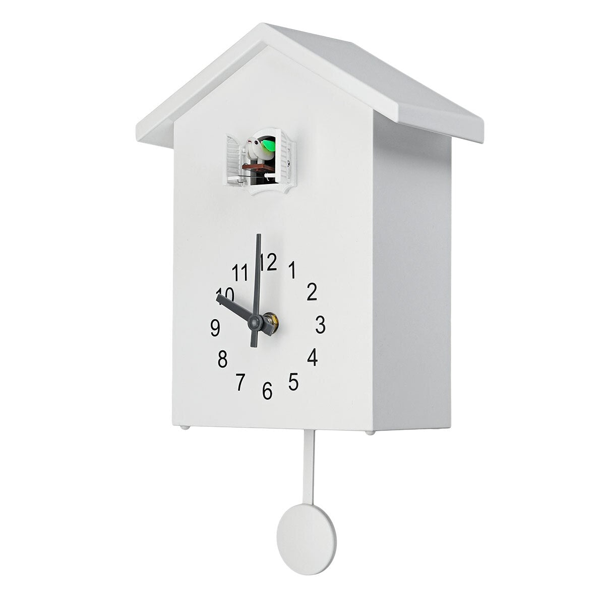 Cuckoo Clocks, Modern Cuckoo Clock for Living Room and Bedroom, Battery Operated Decorative Clock with Classic Design_03