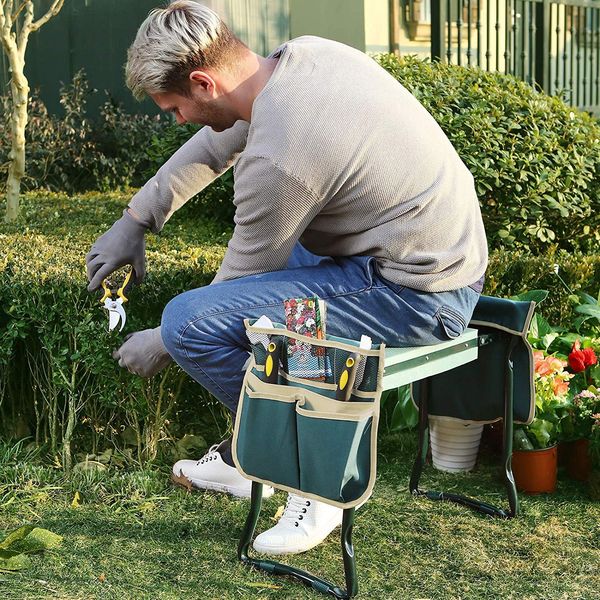 Garden Seat Pad and Kneeling Pad, Gardening Kneeler Foam Cushion, Kneeling Seat for Gardening and Camping_02