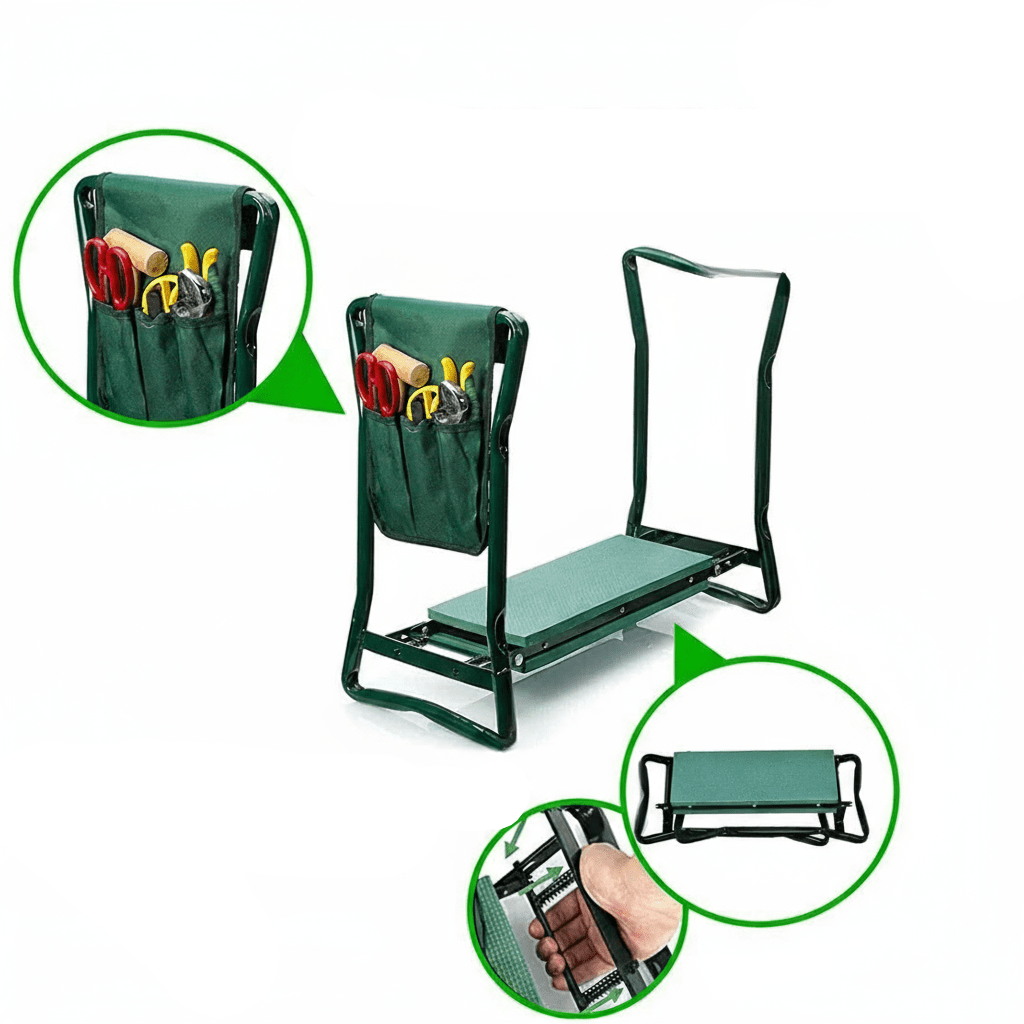 Garden Seat Pad and Kneeling Pad, Gardening Kneeler Foam Cushion, Kneeling Seat for Gardening and Camping_03