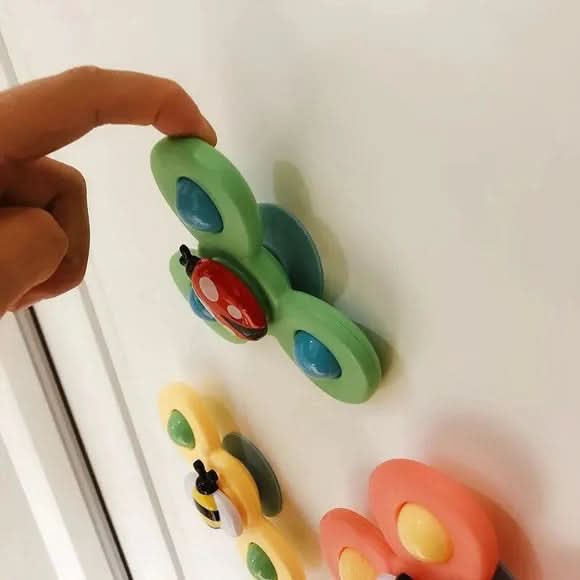 Insect Fidget Spinners, Bath Toys with Suction Cup, Fidget Toy, Sensory Toy for Toddlers, Toys for 1 Year Old_01