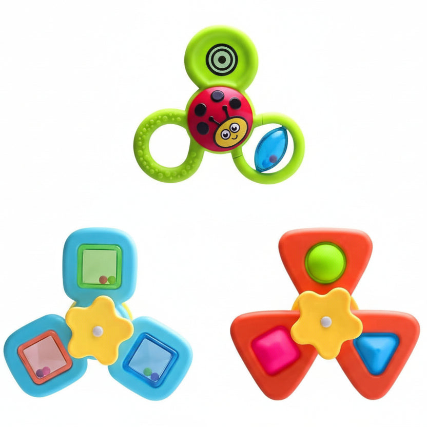 Insect Fidget Spinners, Bath Toys with Suction Cup, Fidget Toy, Sensory Toy for Toddlers, Toys for 1 Year Old_10