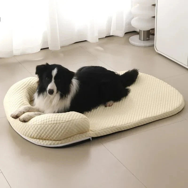 Dog Cooling Mat with Ice Silk and Foam, Cooling Pad for Dogs with Removable Washable Cover, Cat Cooling Mats for Summer_02