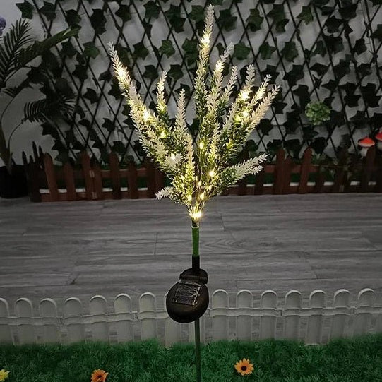 Solar Garden Lights, Warm White LED Solar Stake Lights for Path and Balcony – image 7