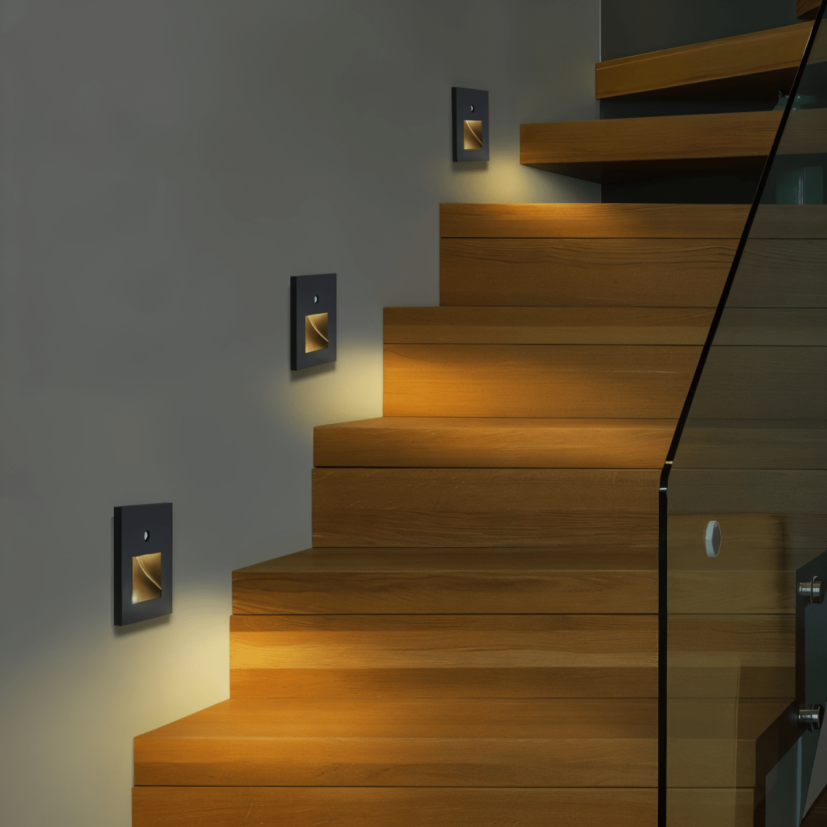 Wall Light with Motion Sensor, Hallway Light and Stair Light, Modern Wall Sconce, LED Wall Lamp for Staircase Lighting_04
