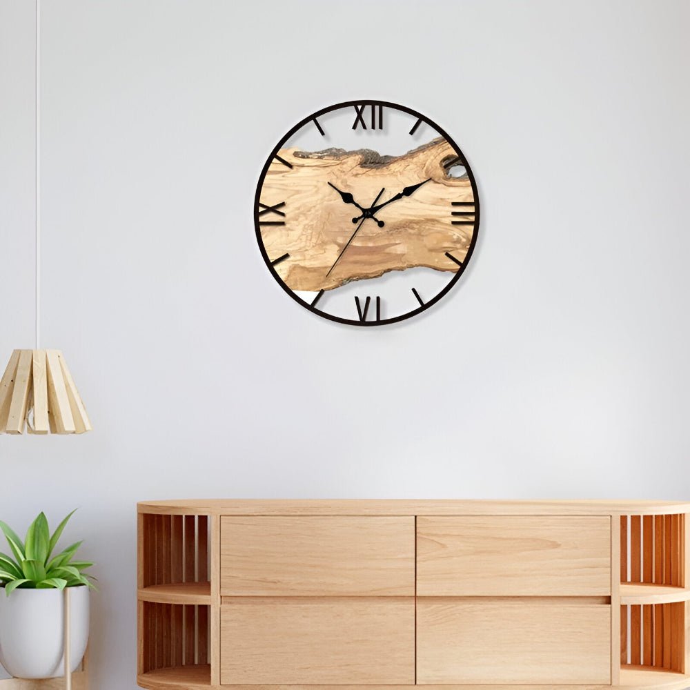 Wall Clock for Living Room, Roman Numerals Clock
