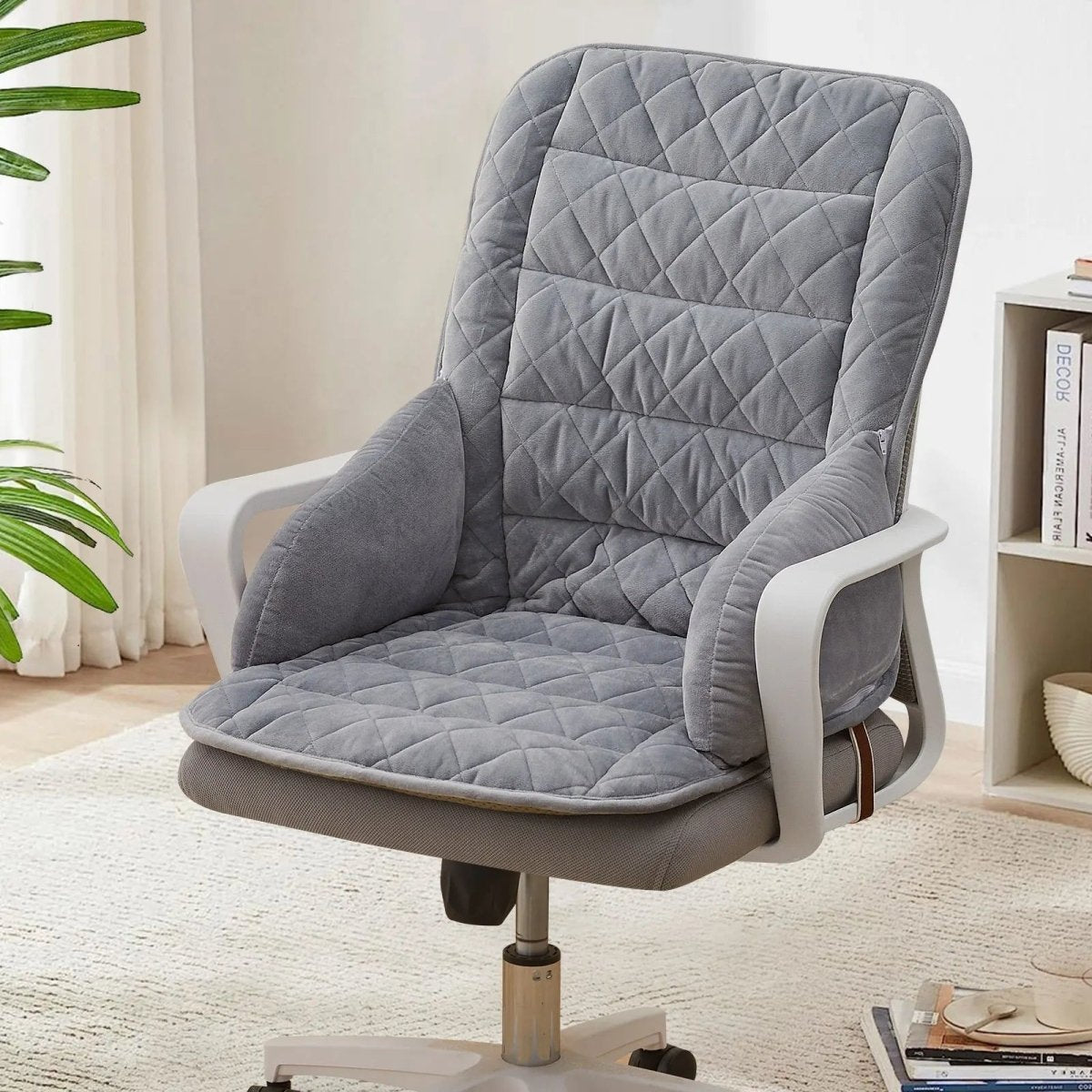 Lumbar Support Cushion, Office Chair Back Support Cushion, Lower Back Support Pillow for Car Seat and Home_06