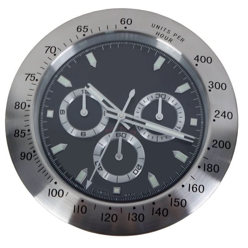 Silent Wall Clock with Luminous Hands, 30 cm – image 7