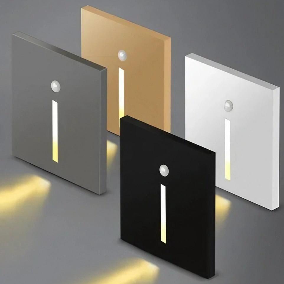 LED Wall Light with Motion Sensor, Aluminium LED Step Light for Stairs, Hallway Light for Stairwells and Entrances_04