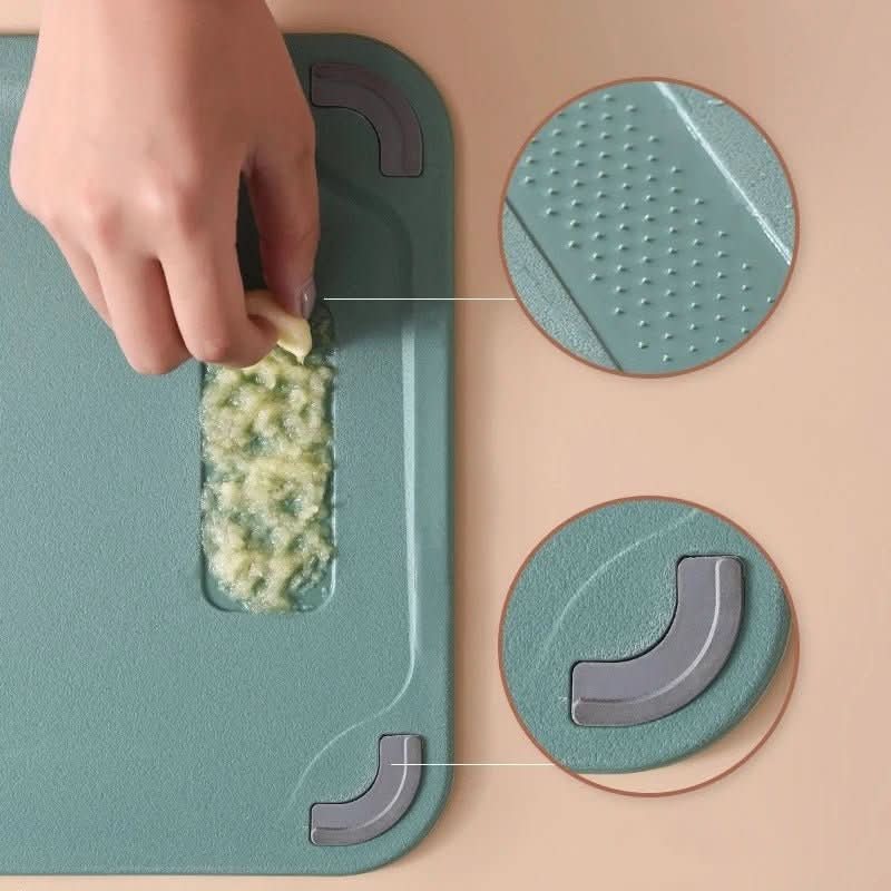 Stainless Steel Chopping Board, Double Sided Metal Cutting Board, Non Stick Kitchen Board for Meat and Vegetables_04
