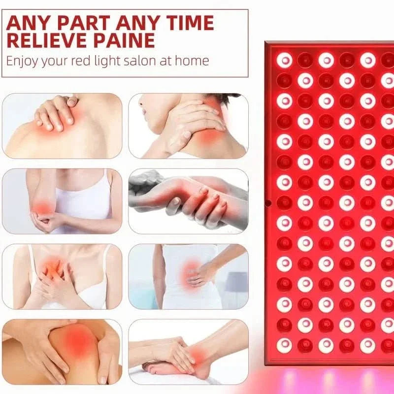 Red Light Therapy Panel with 225 LEDs, 660 nm Red Light Panel – image 6