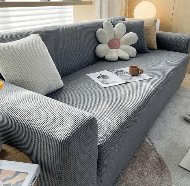 Sofa Covers, Non Slip Sofa Slipcover S to XL in Soft Jacquard, Machine Washable Dog Couch Cover for Pet Hair_08