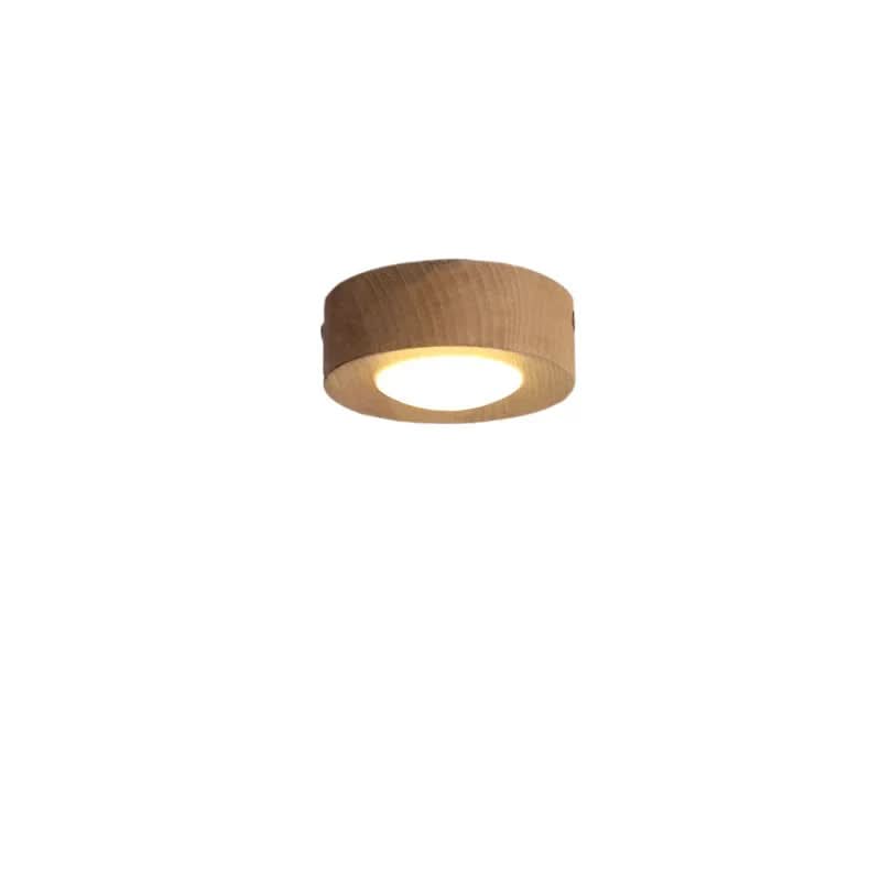 LED Ceiling Lights, Wooden Ceiling Spotlight in Warm or Three Colour Light, Bedroom Ceiling Light, LED Light Fitting_05
