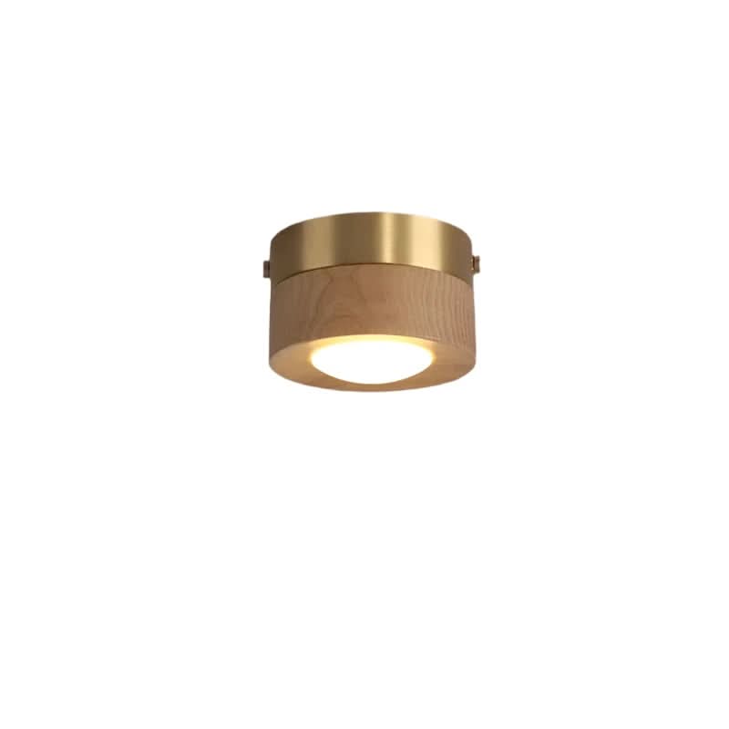 LED Ceiling Lights, Wooden Ceiling Spotlight in Warm or Three Colour Light, Bedroom Ceiling Light, LED Light Fitting_06