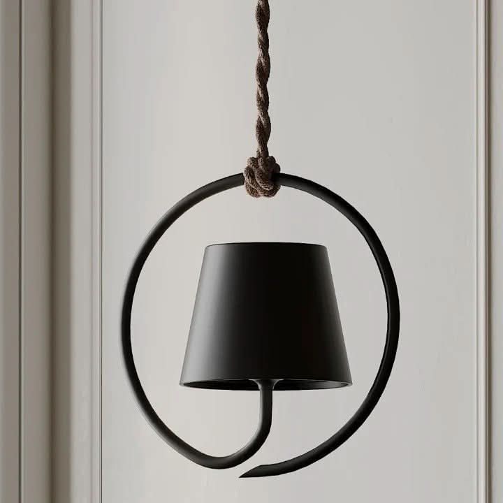 Rechargeable Lamp, Cordless LED Pendant Light with Touch Dimmer, Garden Light, Hanging Light for Indoor and Outdoor