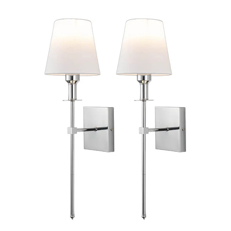 Luminara | Elegant Fabric USB Wall Sconce Lighting for Modern Interiors 9