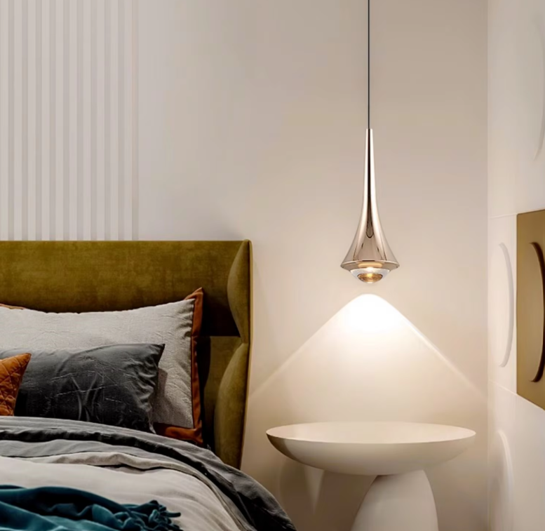 Luminara | Elegant Modern Glass Teardrop LED Pendant Light 5