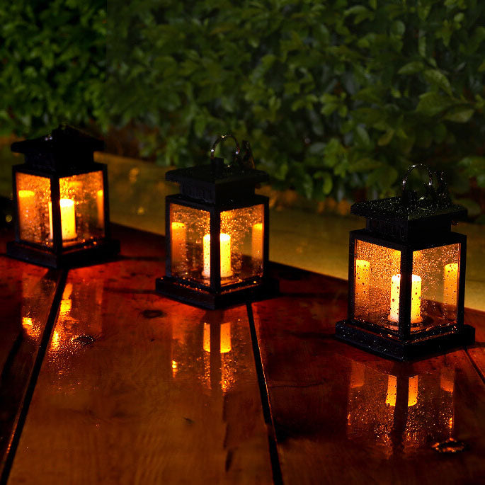Luminara | Elegant Vintage Outdoor Solar Lantern for Garden Lighting 7