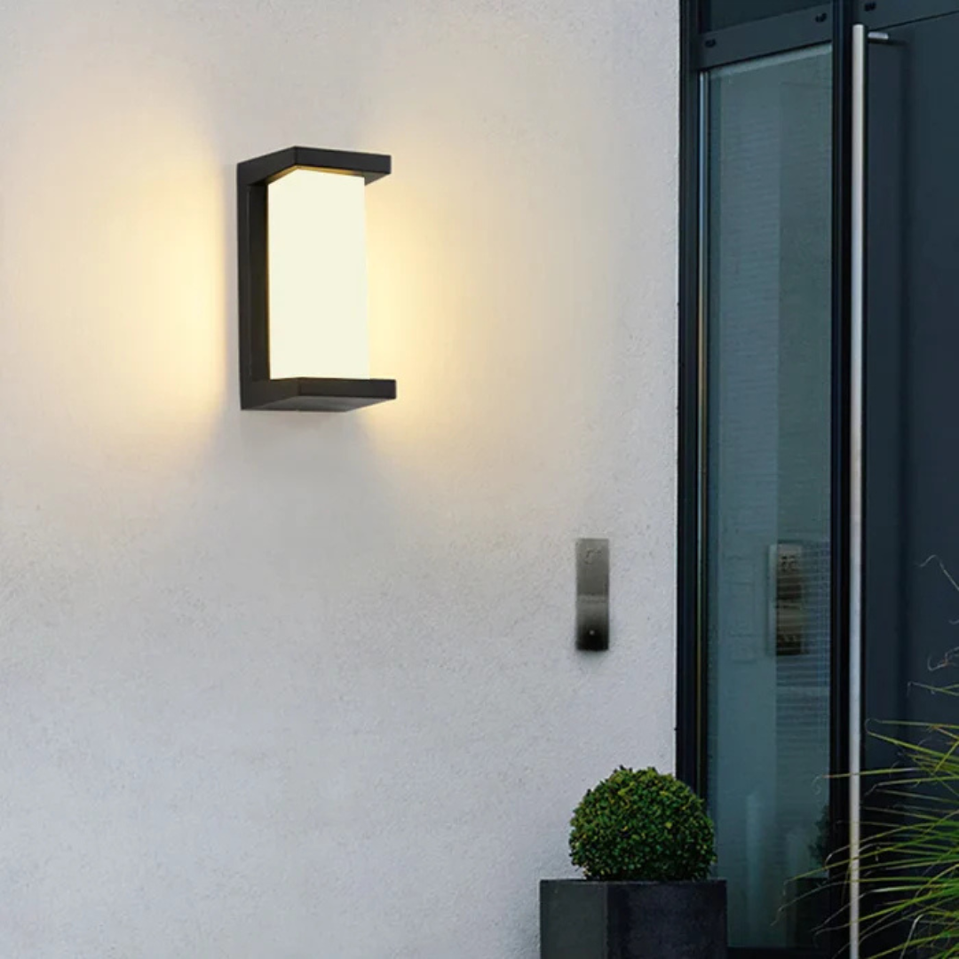 Luminara | Modern Energy-Efficient Outdoor Wall Lamp with Motion Sensor 0