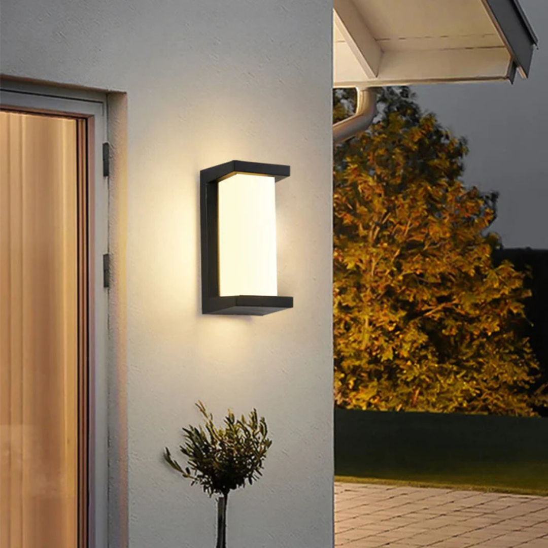 Luminara | Modern Energy-Efficient Outdoor Wall Light with Motion Sensor 1