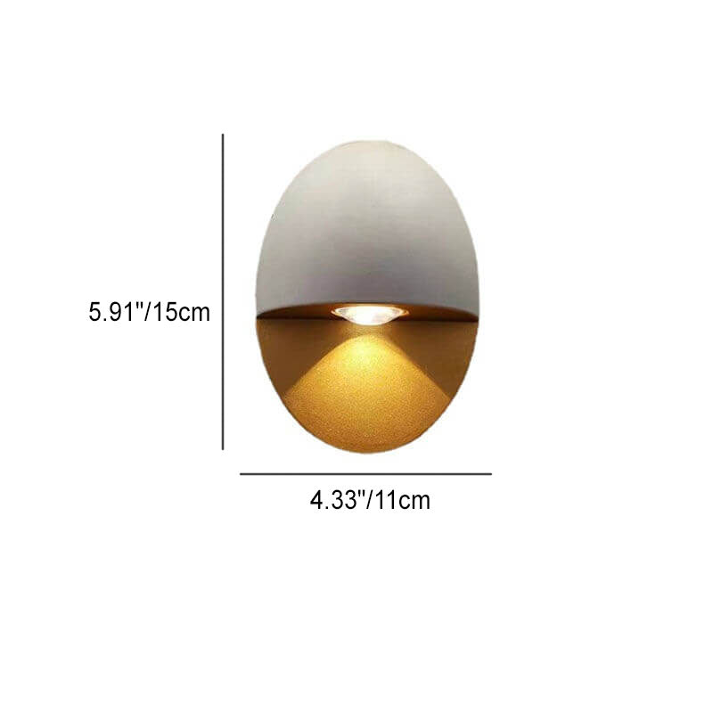 Luminara | Modern Sleek Aluminium LED Outdoor Wall Sconce Light 3