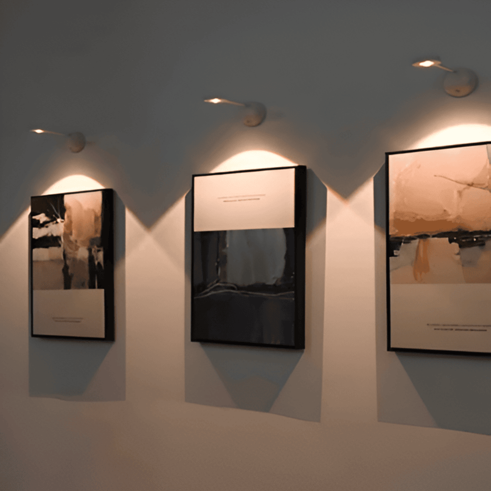 Luminara | Sleek Compact Wireless LED Motion Sensor Wall Lamp 2