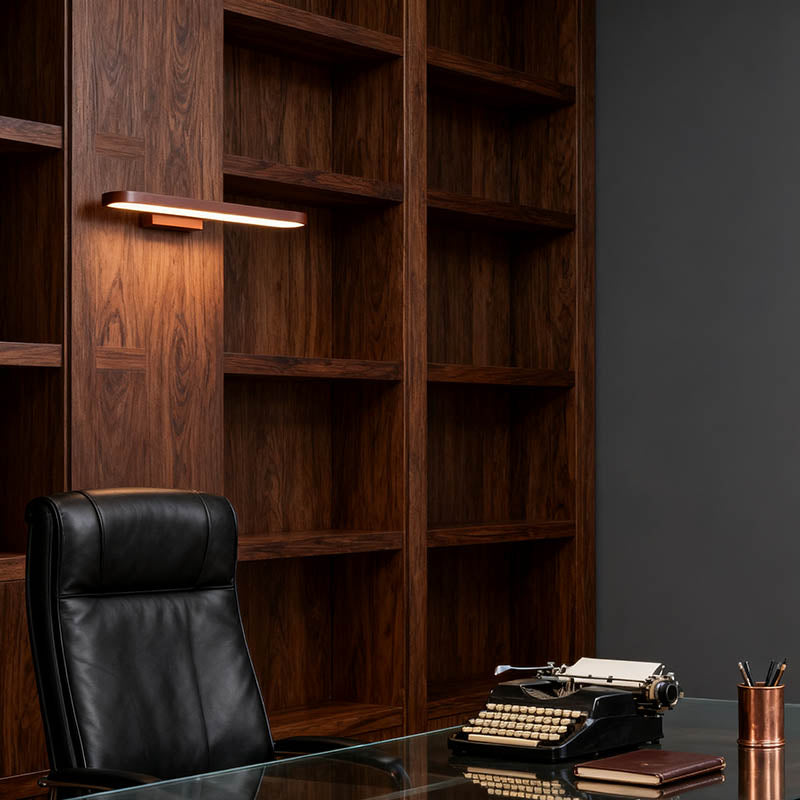 Luminara | Sleek Modern LED Linear Mirror Wall Light 4