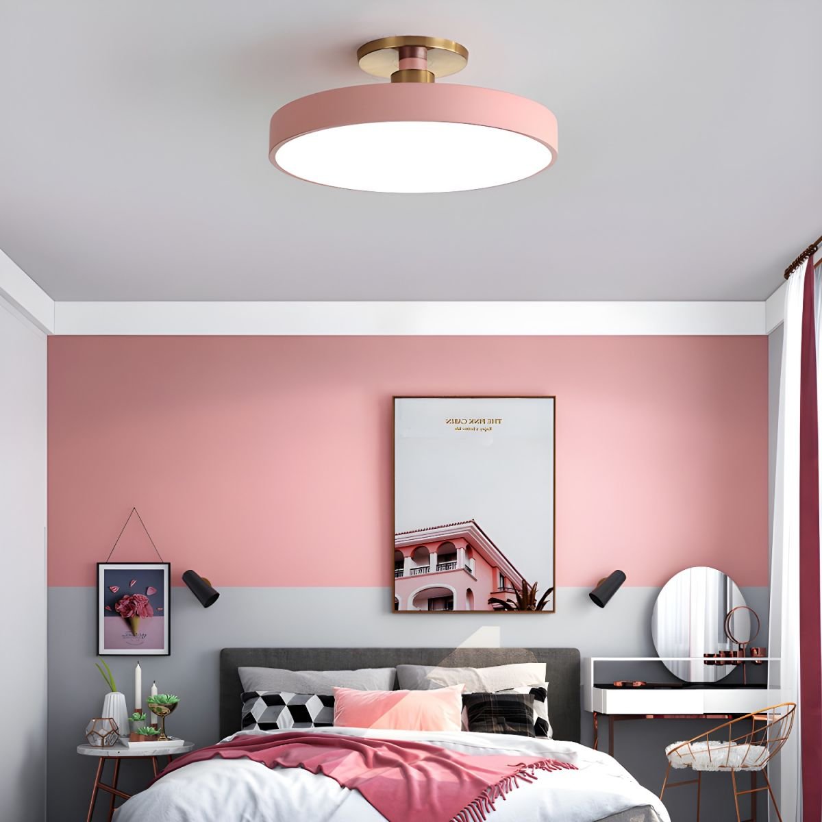 Luminara | Sleek Modern Round LED Flush Mount Ceiling Light 3
