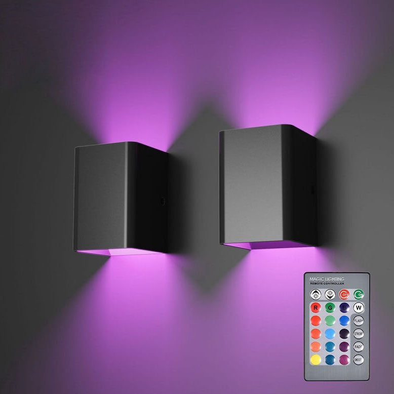 Luminara | Stylish Modern RGB LED Wall Light for Bedroom and Living Room 1