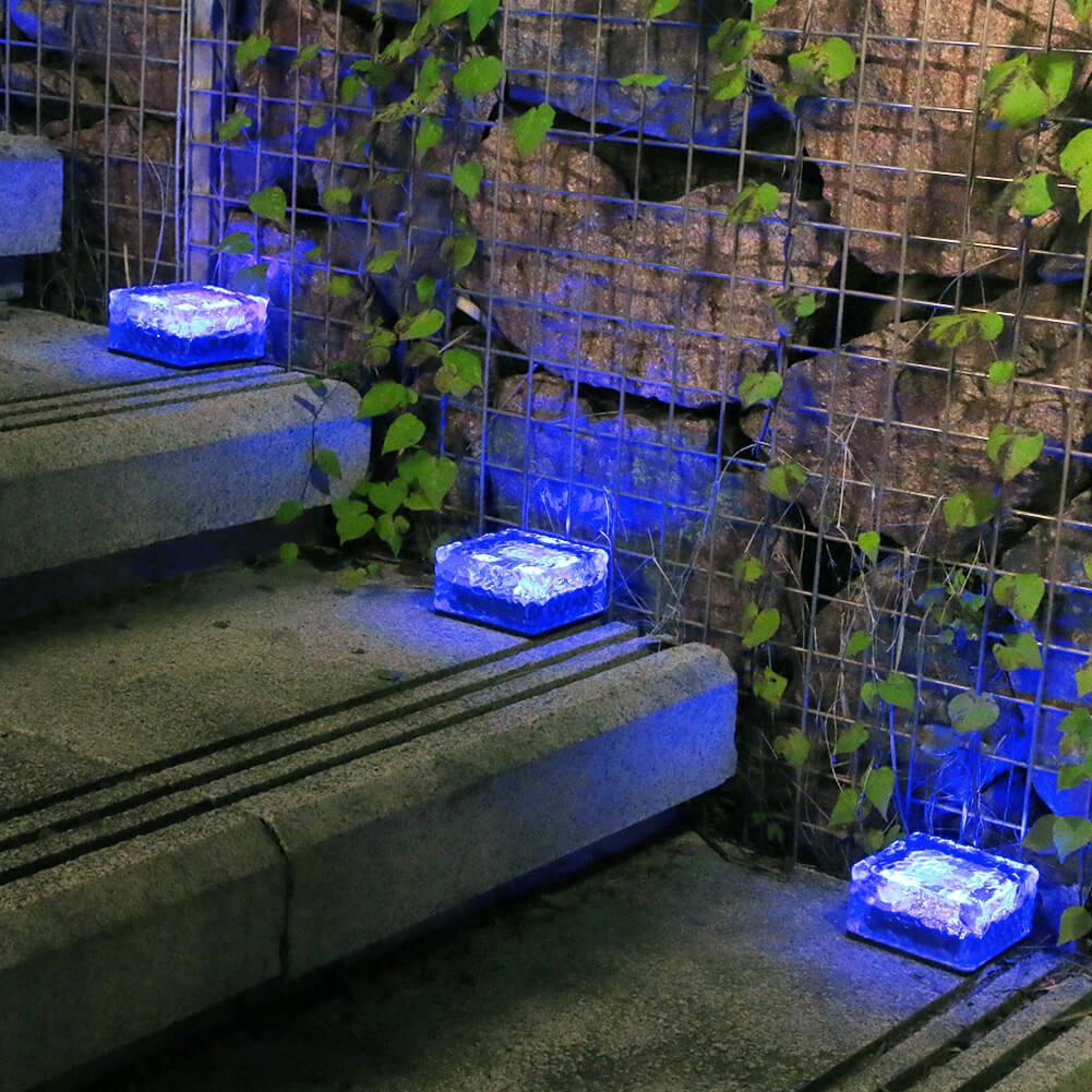 Luminara | Stylish Modern Solar Glass Garden Light Fixture 7