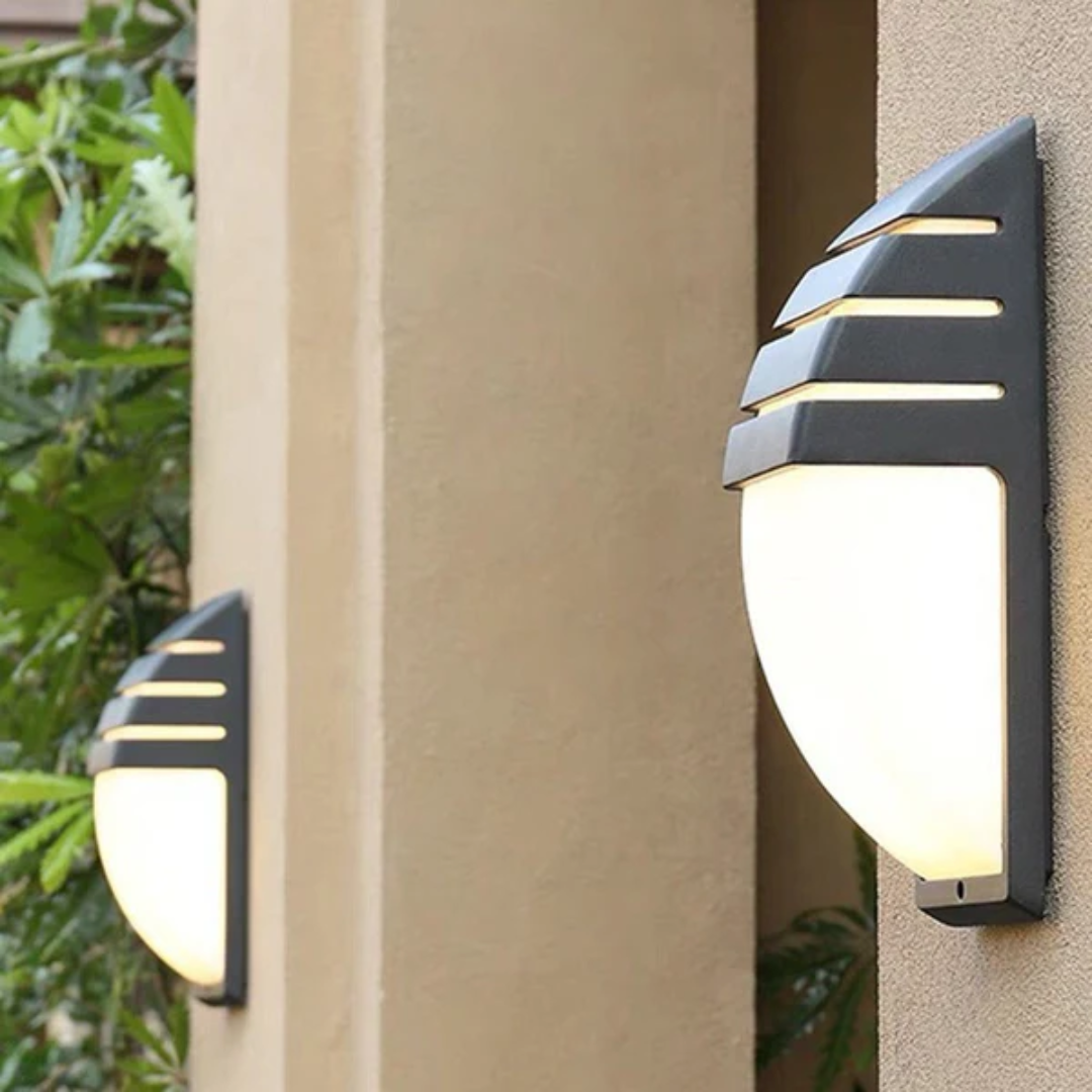 Luminara | Stylish Motion Sensor Waterproof Outdoor Wall Lantern 1