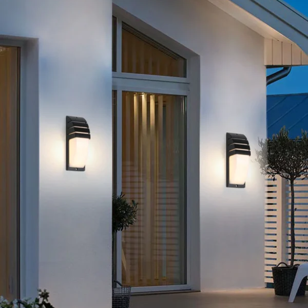 Luminara | Stylish Motion Sensor Waterproof Outdoor Wall Lantern 6