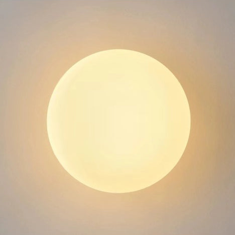 Lunara | Elegant Minimalist Glass Globe Wall Sconce Light Fixture 2