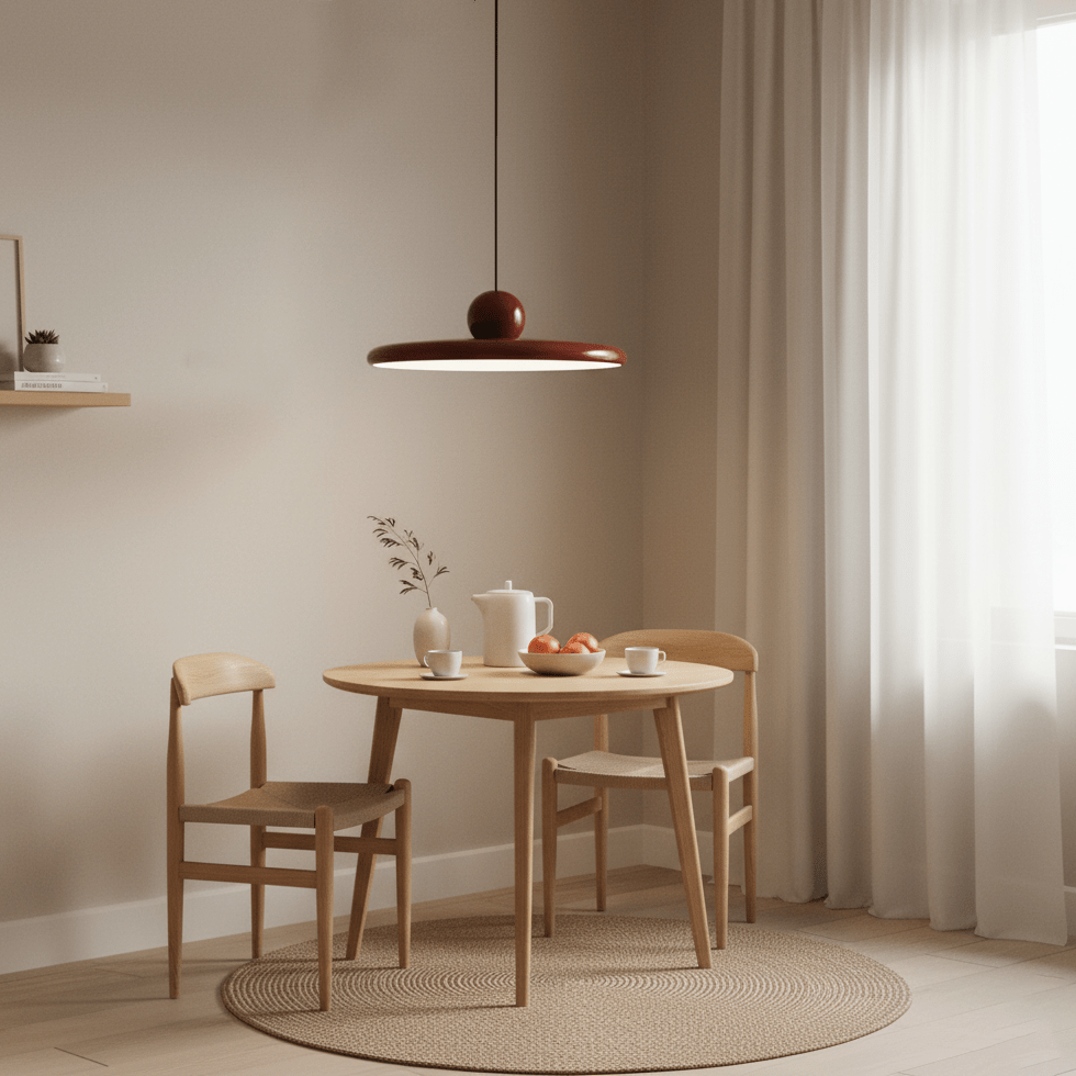 Lunaris | Stylish Modern Disc LED Kitchen Pendant Light Fixture 5