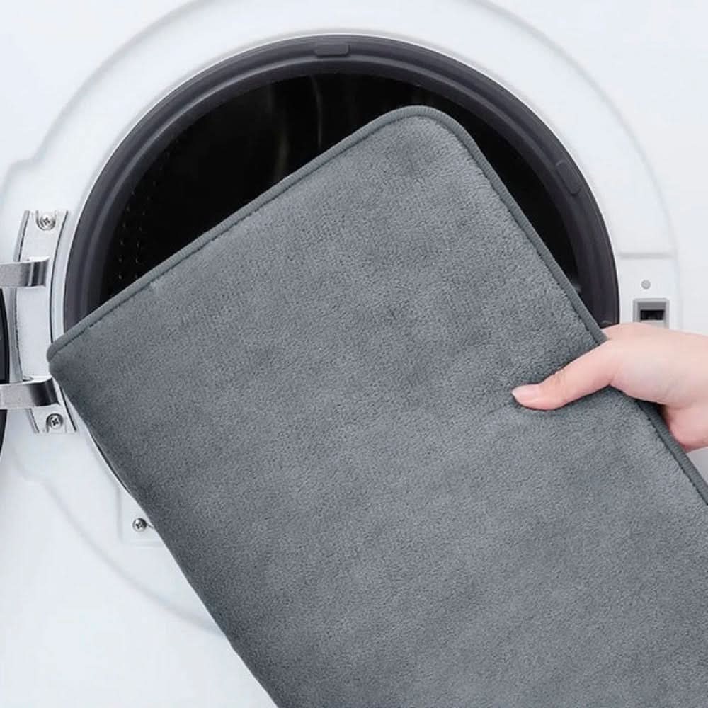 Memory Foam Bath Mat, Non Slip Bathroom Mat, Absorbent Bathroom Rug for Shower and Bathtub_04