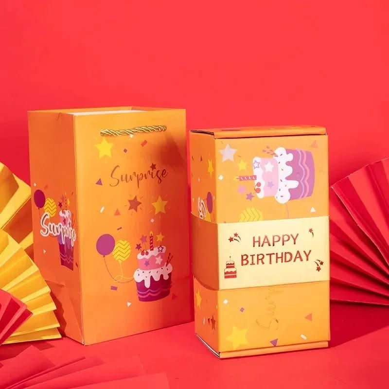 Gift Boxes, Pop Up Explosion Gift Box for Photos and Notes, Anniversary Gift and Birthday Surprise, Memory Box 12 cm_01