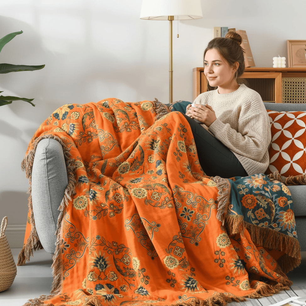 Fluffy Blankets, Double Sided Reversible Blanket for All Seasons, Warm Winter Blanket, Light Summer Blanket_06