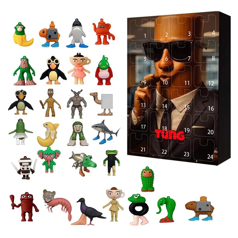 Kids Advent Calendar with 24 Brainrot Surprises, Brainrot Toys, Christmas Countdown for All Ages, Stocking Filler_10