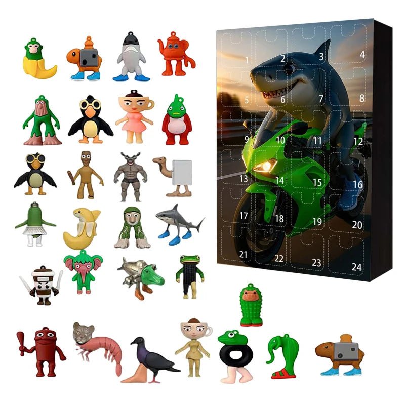 Kids Advent Calendar with 24 Brainrot Surprises, Brainrot Toys, Christmas Countdown for All Ages, Stocking Filler_06