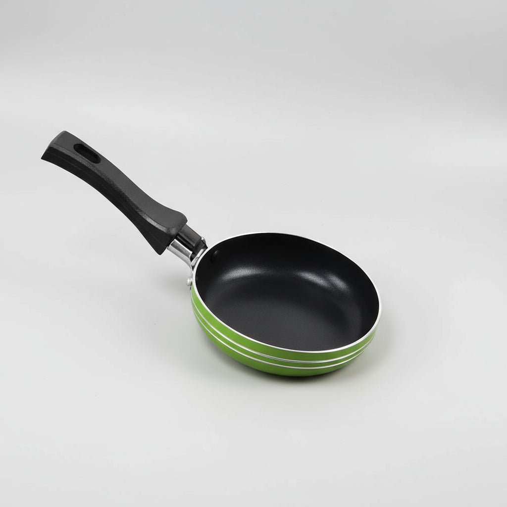Stainless Steel Pan, Mini Non Stick Frying Pan 12/14/16 cm, Small Induction Pan for Snacks and Single Servings_08