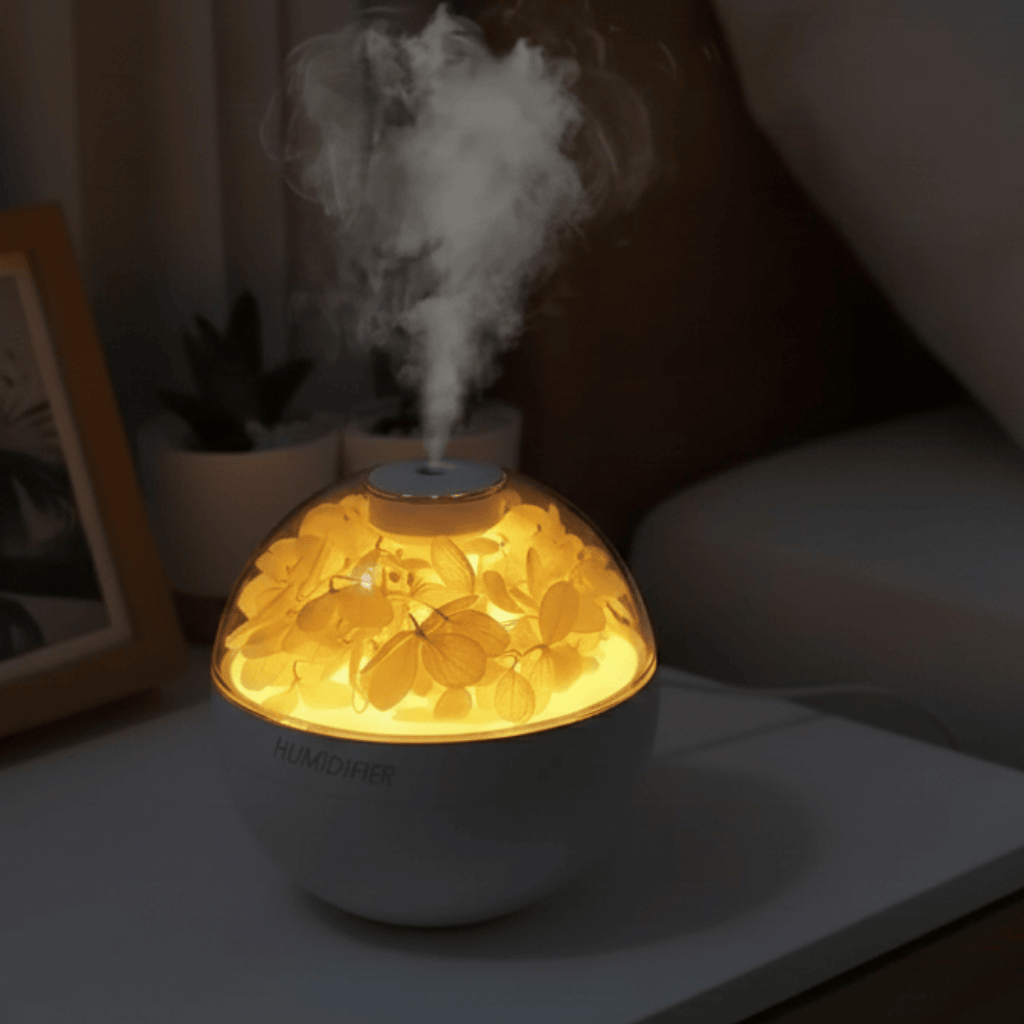 Bedroom Humidifier, USB Air Humidifier for Desk and Office, Small Ultrasonic Mini Humidifier for Nightstand_00