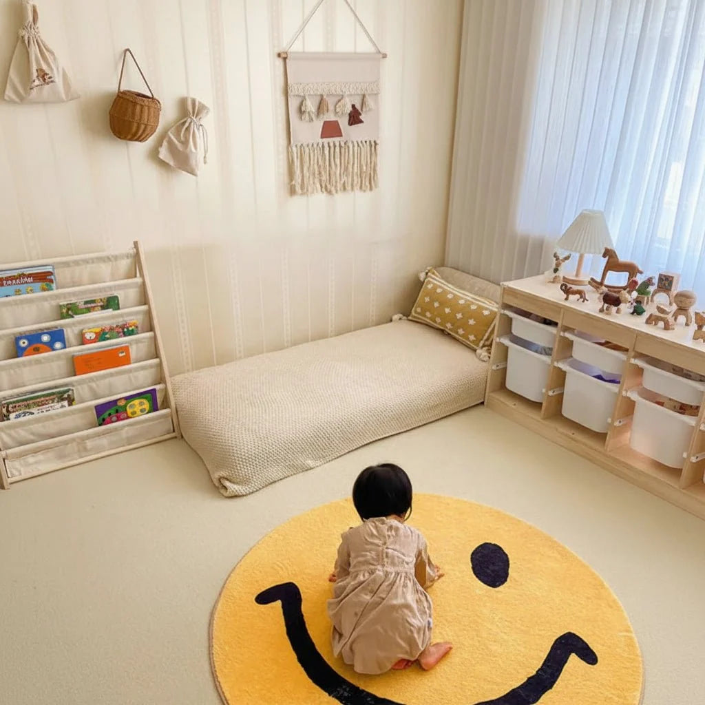Washable Rugs, Childrens Bedroom Rug in Soft Fleece – image 6