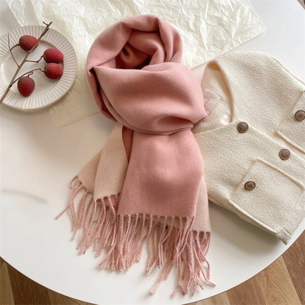 Pashmina Shawls with Tassels – image 8